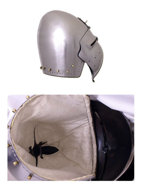 Bacinetto tedesco con visore, s. quattordicesimo