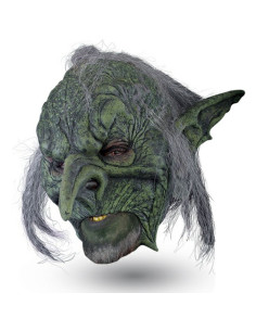 maschera goblin con i capelli