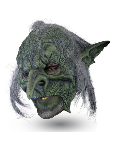 maschera goblin con i capelli