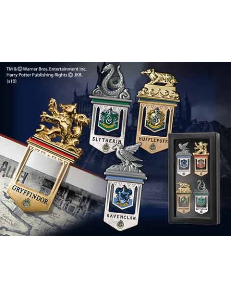 Set 4 Segnalibri Hogwarts, Harry Potter
