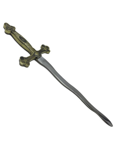 Tagliacarte massonico fiammeggiante