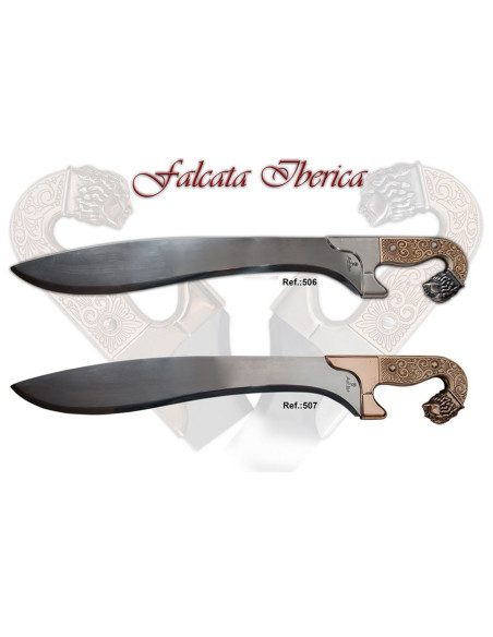 Falcata iberica d'argento