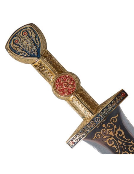 Pugnale romano d'oro