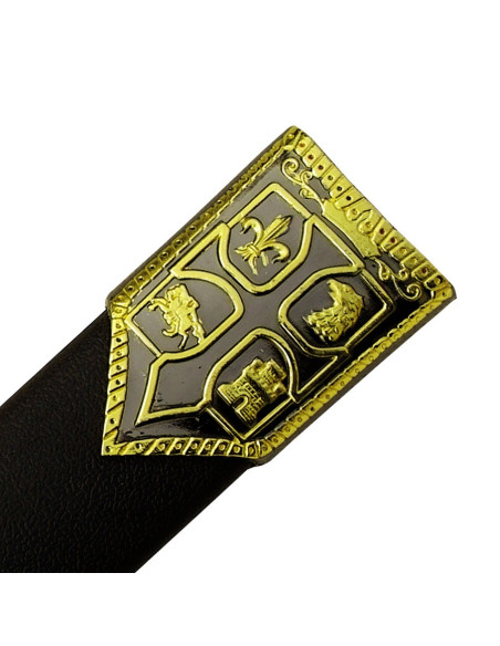 Pugnale medievale con fodero