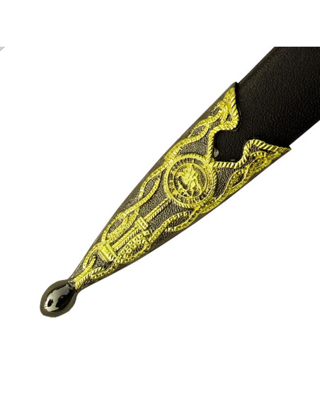 Pugnale medievale con fodero