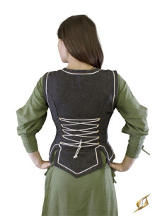 Gilet medievale donna lacci 2