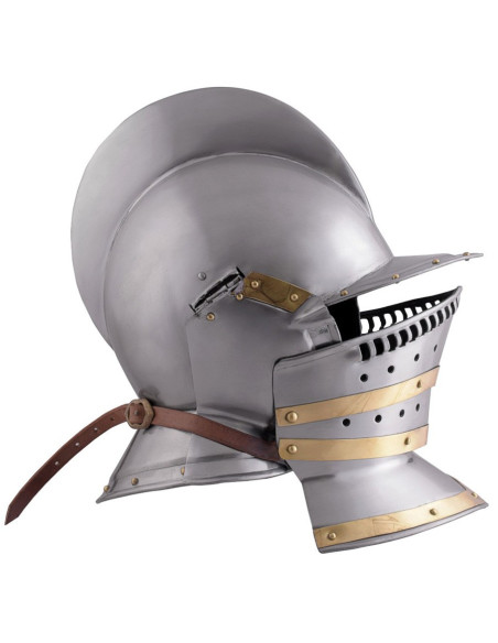 Elmo borgognotto, XVI secolo