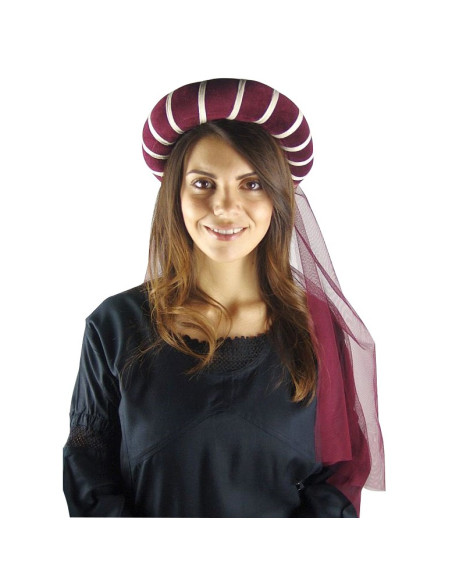 Balaca medievale color granato