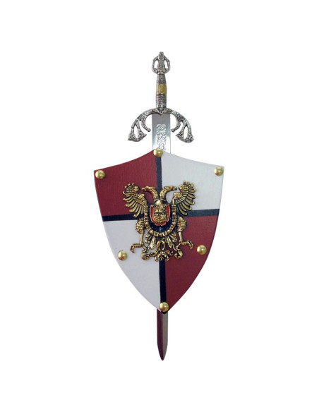 Miniscudo Aquila Bicipite (11x14,5 cm.)