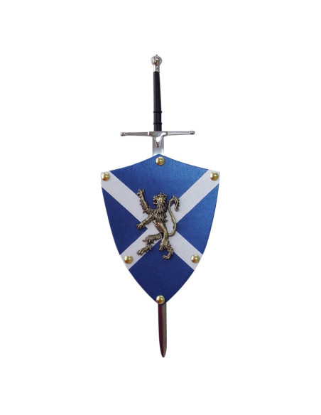 Mini-scudo leone rampante (11x14,5 cm.)