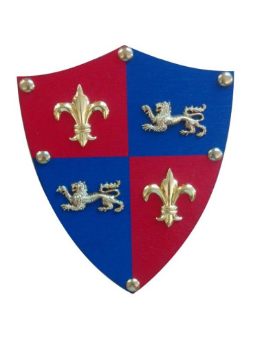 Mini-scudo Principe Nero con mini-spada ⚔️ Negozio Medievale