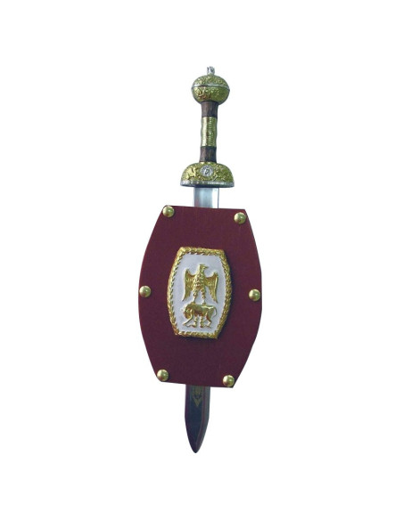 Miniscudo romano (11x14,5 cm.)