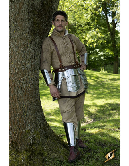 nappe di armature medievali