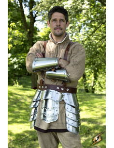 nappe di armature medievali