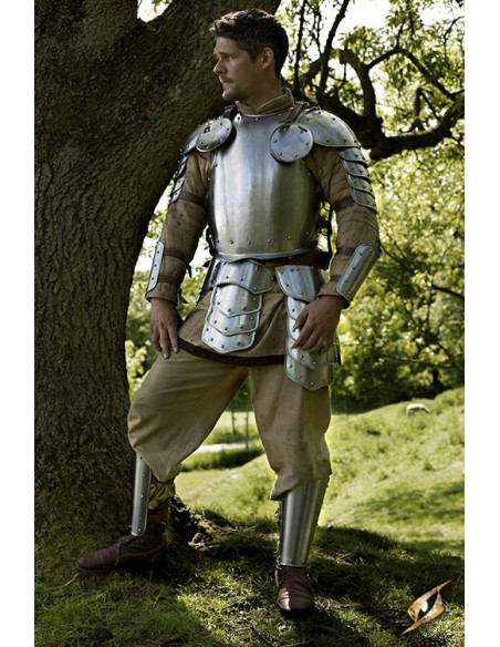 nappe di armature medievali