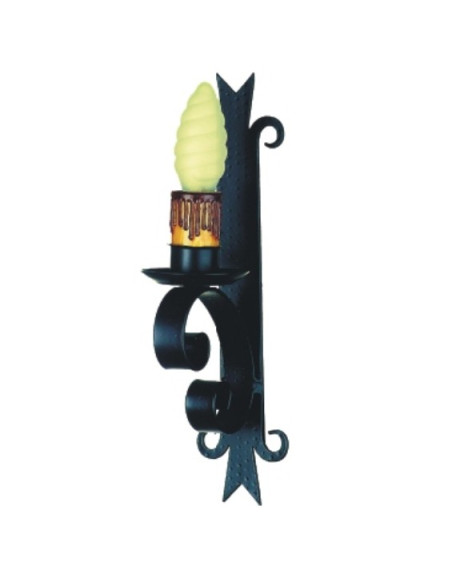 Applicare la candela della fucina medievale, 1 luce