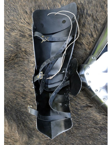 Gambe di protezione per armature medievali