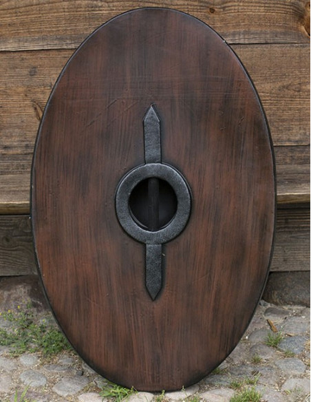 Scutum romano ovale in gommapiuma