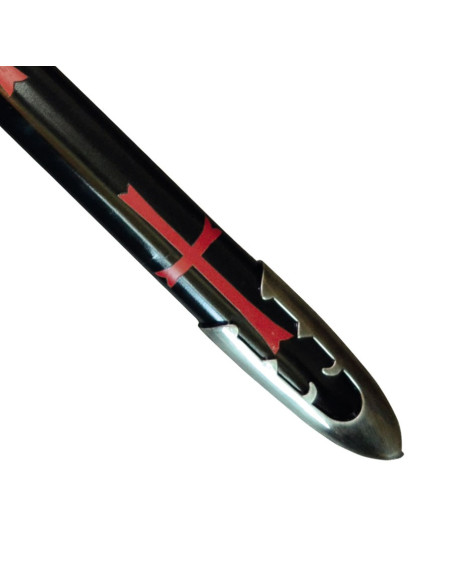 Spada templare con fodero