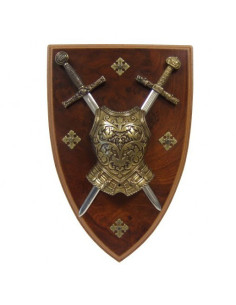 Corazza panoplia con spade 2