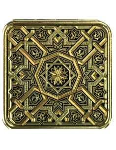 Pastillero Damasquinado redondo