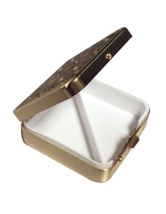 Pastillero Damasquinado redondo