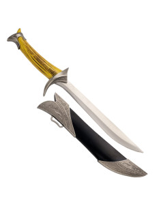 Daga fantástica con vaina. 28,5 cms.