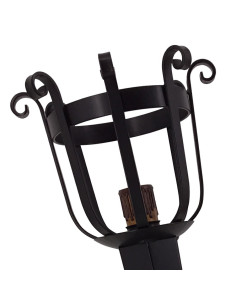 Torcia Forge applicare 1 luce, 114x26 cm. 2