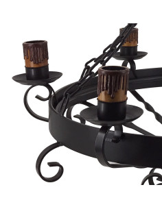 Catene della forgia della lampada, 6 lampadine 2