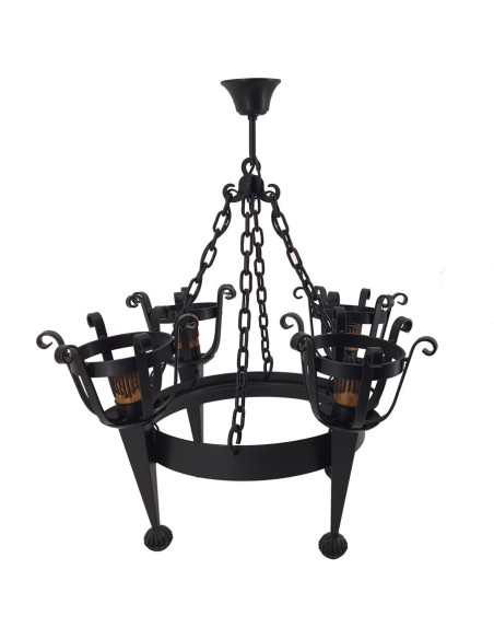 Forgia lampada 4 torce