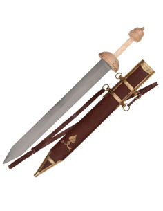 Gladius Pompeii con fodero e cintura