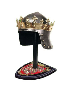 Corona reale medievale in ottone