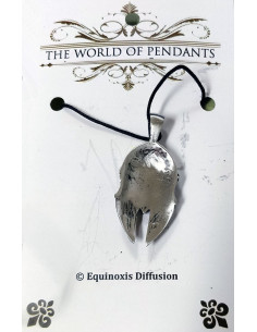 Ciondolo elmo greco 2