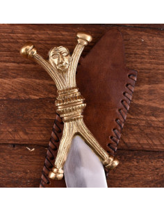 Pugnale celtico Antenne con fodero 2