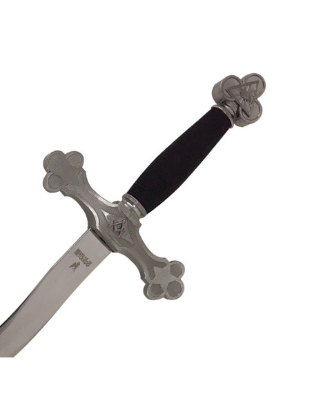 Spada fiammeggiante della loggia massonica