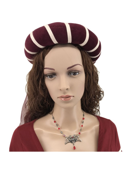 Pendente con perle di cristallo