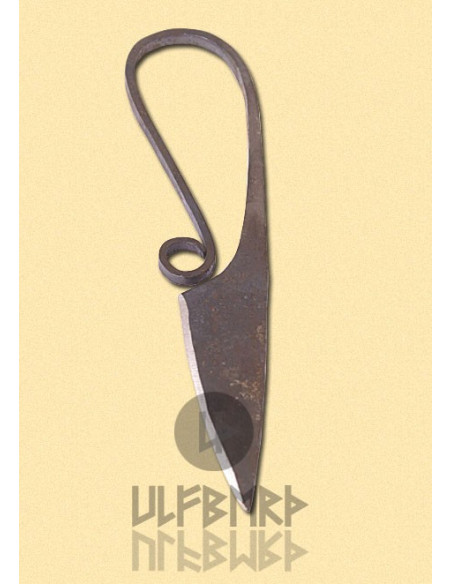 Coltello medievale forgiato a mano Coltello medievale forgiato a mano