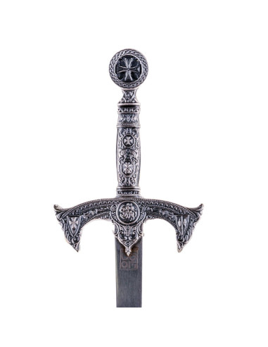 Tagliacarte templare, 26 cm.