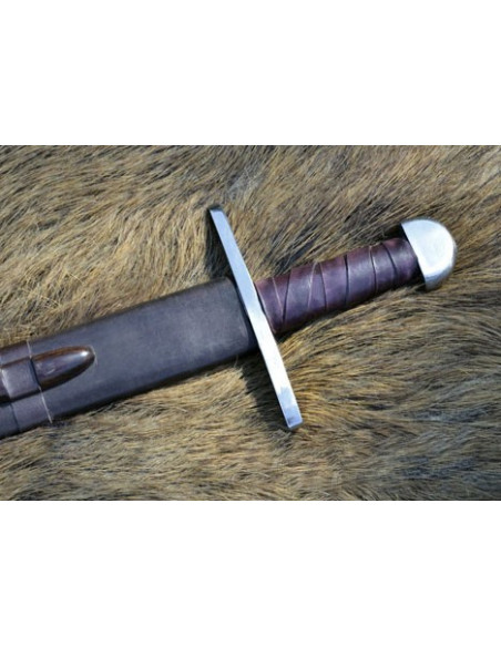 Spada normanna con fodero