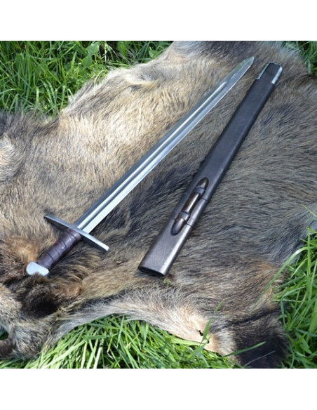 Spada normanna con fodero