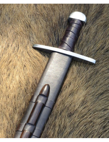 Spada normanna con fodero