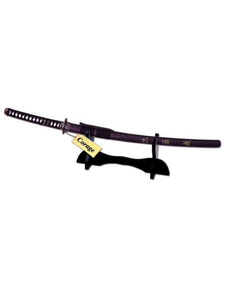 Spada del coraggio dell'ultimo samurai