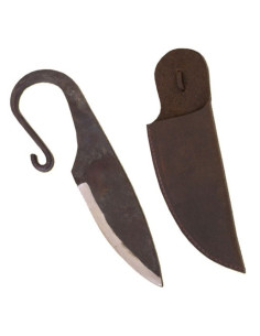 Coltello vichingo, forgiato a mano