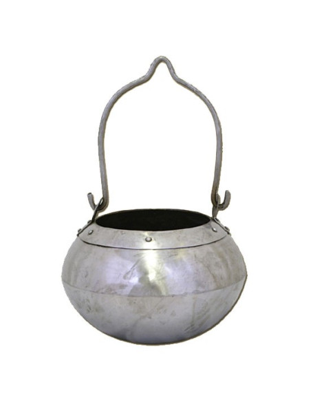 Pentola medievale forgiata a mano