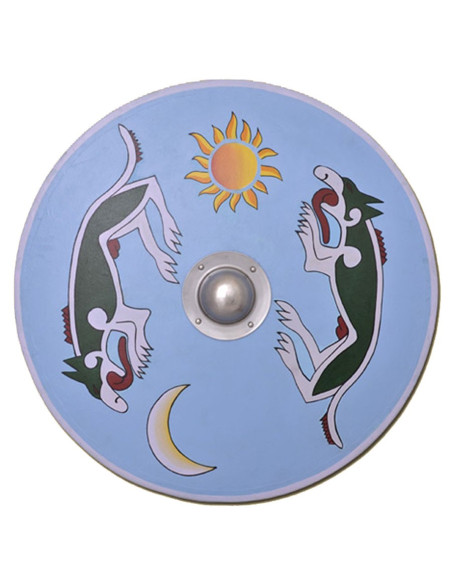 Scudo vichingo Mánagarm e Sköll