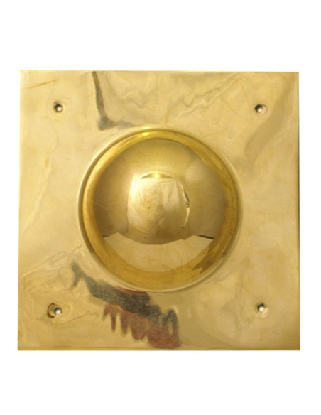 Umbo quadrato in ottone