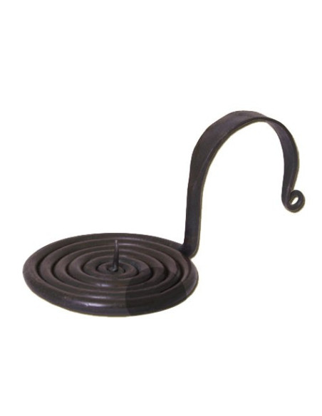 portacandele forgiato a mano