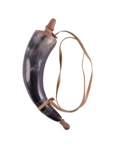 Polvere da sparo di corno legato