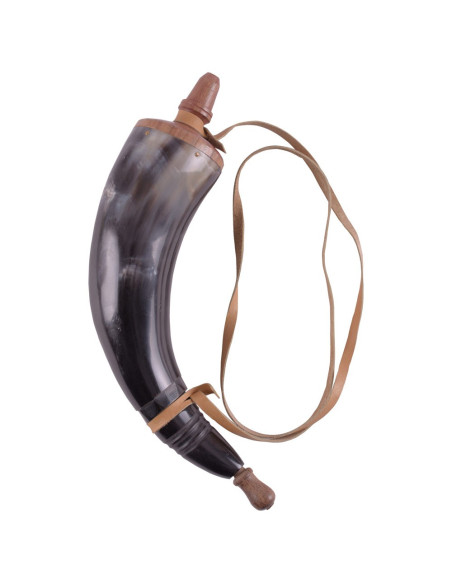 Polvere da sparo di corno legato