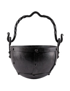 calderone medievale rivettato
